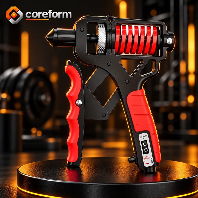 CoreForm Grip Trainer™ – Adjustable Hand Grip Strengthener with Rep Counter