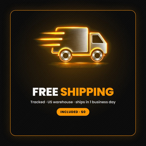 Free tracked US shipping included