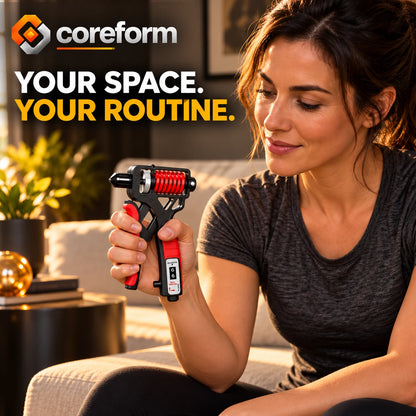 CoreForm Grip Trainer™ – Adjustable Hand Grip Strengthener with Rep Counter