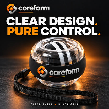 CoreForm Gyro Ball – Auto-Start Wrist & Forearm Strengthener